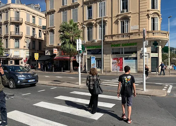 Nature 2 Pieces 3 Etoiles Calme Plein Centre 5 Mn Des Plages Et Palais 公寓