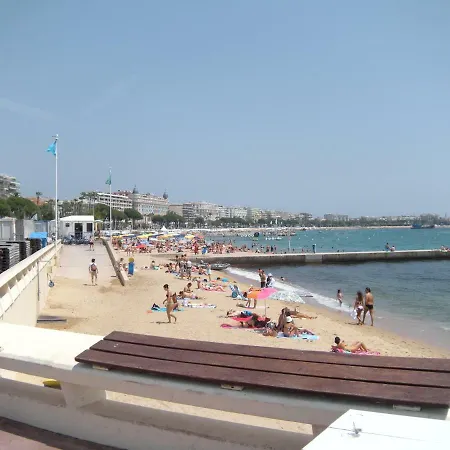 Nature 2 Pieces 3 Etoiles Calme Plein Centre 5 Mn Des Plages Et Palais דירה